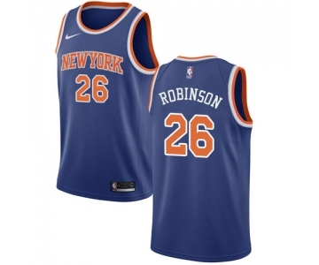 Youth Nike New York Knicks #26 Mitchell Robinson Swingman Royal Blue NBA Jersey - Icon Edition