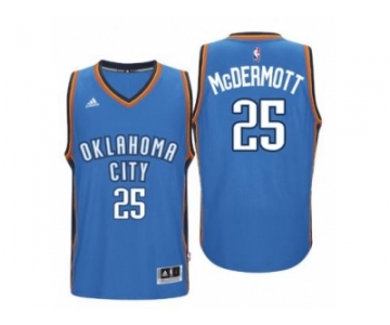 Men's Oklahoma City Thunder #25 Doug McDermott adidas Light Blue Player Swingman Jersey