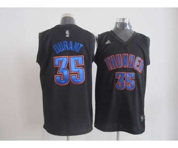 nba oklahoma city thunder #35 durant black