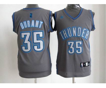 nba oklahoma city thunder #35 durant grey