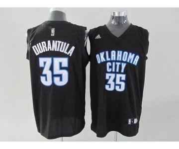 nba oklahoma city thunder#35 durant black