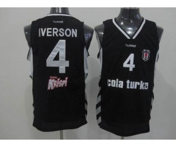 nba turkey cola turka #4 iverson hummel ulker krispi black