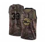 Youth Nike Philadelphia 76ers #33 Robert Covington Swingman Camo Realtree Collection NBA Jersey