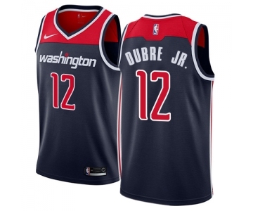 Men's Nike Washington Wizards #12 Kelly Oubre Jr. Swingman Navy Blue NBA Jersey Statement Edition