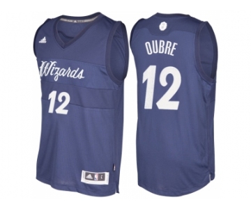 Men's Washington Wizards #12 Kelly Oubre Navy Blue 2016 Christmas Day NBA Swingman Jersey