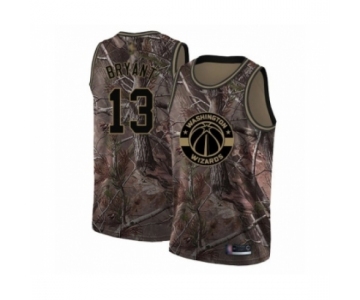 Men's Washington Wizards #13 Thomas Bryant Swingman Camo Realtree Collection Basketball Jersey