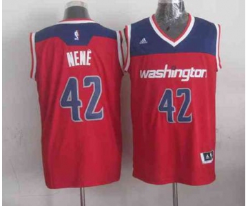 nba washington wizards #42 nene red