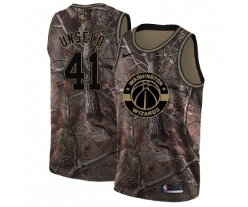 Women's Nike Washington Wizards #41 Wes Unseld Swingman Camo Realtree Collection NBA Jersey