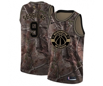 Women's Nike Washington Wizards #9 Ramon Sessions Swingman Camo Realtree Collection NBA Jersey
