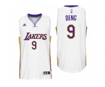 Men Los Angeles Lakers #9 Luol Deng Alternate White New Swingman Jersey