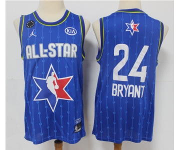 Men's Los Angeles Lakers #24 Kobe Bryant Swingman Blue 2020 All-Star Game Basketball Jersey