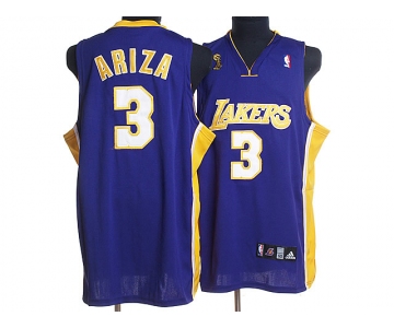 nba los angeles lakers #3 ariza blue