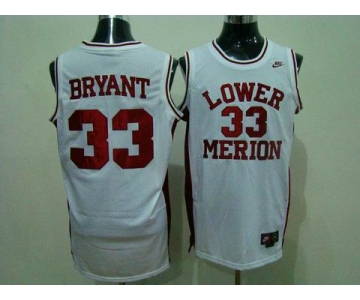 nba los angeles lakers #33 bryant white