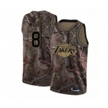 Women's Nike Los Angeles Lakers #1 JaVale McGee Swingman Camo Realtree Collection NBA Jersey