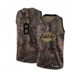 Women's Nike Los Angeles Lakers #8 Kobe Bryant Swingman Camo Realtree Collection NBA Jersey
