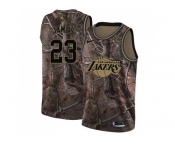Youth Nike Los Angeles Lakers #23 LeBron James Camo NBA Swingman Realtree Collection Jersey