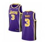 Youth Nike Los Angeles Lakers #3 Josh Hart Swingman Purple NBA Jersey - Statement Edition