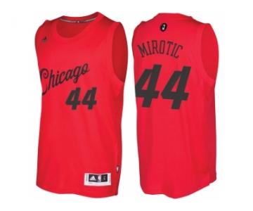 Men's Chicago Bulls #44 Nikola Mirotic 2016 Christmas Day Red NBA Swingman Jersey