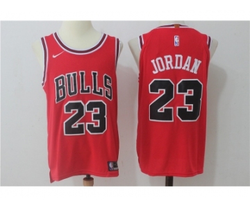 Nike NBA Chicago Bulls #23 Michael Jordan Jersey 2017-18 New Season Red Jersey