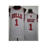 nba chicago bulls #1 rose white[revolution 30]