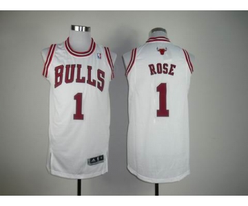 nba chicago bulls #1 rose white[revolution 30]