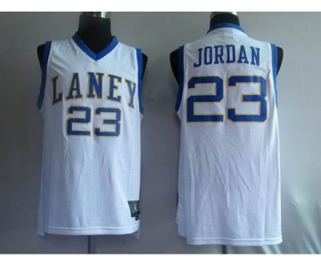nba chicago bulls #23 jordan white(dark blue number)fans edition