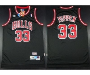 nba chicago bulls #33 pippen black[revolution 30 swingman]