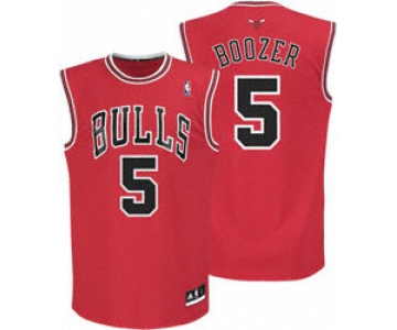 nba chicago bulls #5 boozer red