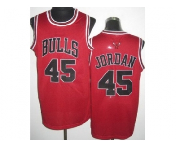nba jersey chicago bulls #45 jordan red[revolution 30]
