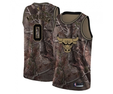 Women's Nike Chicago Bulls #0 Sean Kilpatrick Swingman Camo Realtree Collection NBA Jersey