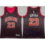 Youth Chicago Bulls #23 Michael Jordan Black City Edition Stitched Basketball Jersey Youth Chicago Bulls #23 Michael Jordan Black City Edition Stitched Basketball Jersey