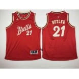 youth nba chicago bulls #21 butler red[2015 Christmas edition]
