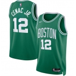 Men's Boston Celtics #12 Chris Cenac Jr Kelly Green 2026 Draft Icon Edition Stitched Basketball Jersey