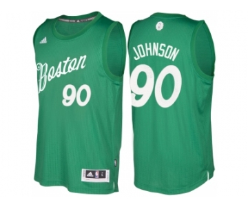 Men's Boston Celtics #90 Amir Johnson Green 2016 Christmas Day NBA Swingman Jersey