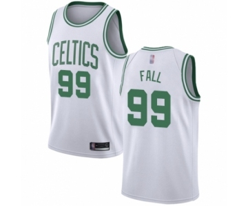 Men's Boston Celtics #99 Tacko Fall Authentic White Basketball Jersey - Association Edition