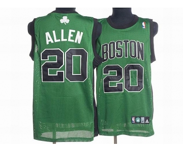 nba boston celtics #20 allen green(black number)