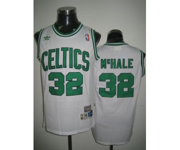 nba boston celtics #32 Mchale white(green number)