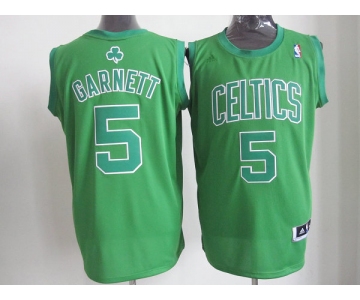 nba boston celtics #5 garnett green[fullgreen]