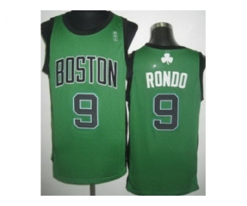 nba boston celtics #9 rondo green[revolution 30]