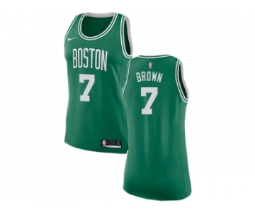 Women Nike Boston Celtics #7 Jaylen Brown Green NBA Swingman Icon Edition Jersey