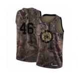 Women's Nike Boston Celtics #46 Aron Baynes Swingman Camo Realtree Collection NBA Jersey