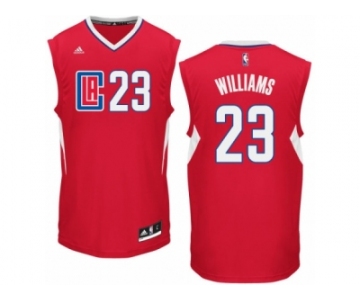 Men Adidas Los Angeles Clippers #23 Louis Williams Authentic Red Road NBA Jersey