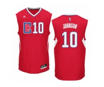 Men's Adidas Los Angeles Clippers #10 Brice Johnson Authentic Red Road NBA Jersey