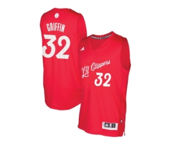 Men's LA Clippers #32 Blake Griffin Red 2016 Christmas Day NBA Swingman Jersey