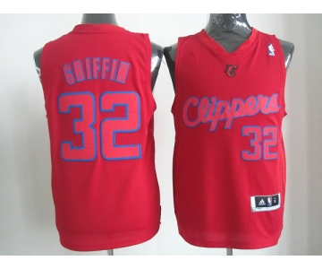 nba los angeles clippers #32 griffin red[fullred]