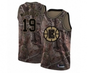 Women's Los Angeles Clippers #19 Rodney McGruder Swingman Camo Realtree Collection Basketball Jersey