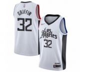Women's Los Angeles Clippers #32 Blake Griffin Swingman White Basketball Jersey - 2019-20 City Edition