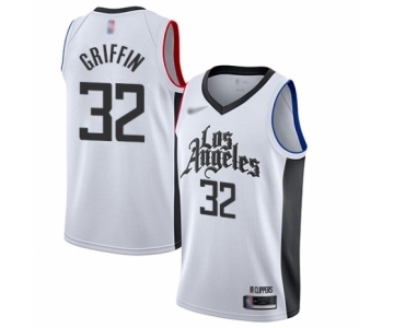 Women's Los Angeles Clippers #32 Blake Griffin Swingman White Basketball Jersey - 2019-20 City Edition
