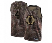 Women's Los Angeles Clippers #4 JaMychal Green Swingman Camo Realtree Collection Basketball Jersey