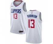 Women's Nike Los Angeles Clippers #13 Jerome Robinson Swingman White NBA Jersey - Association Edition